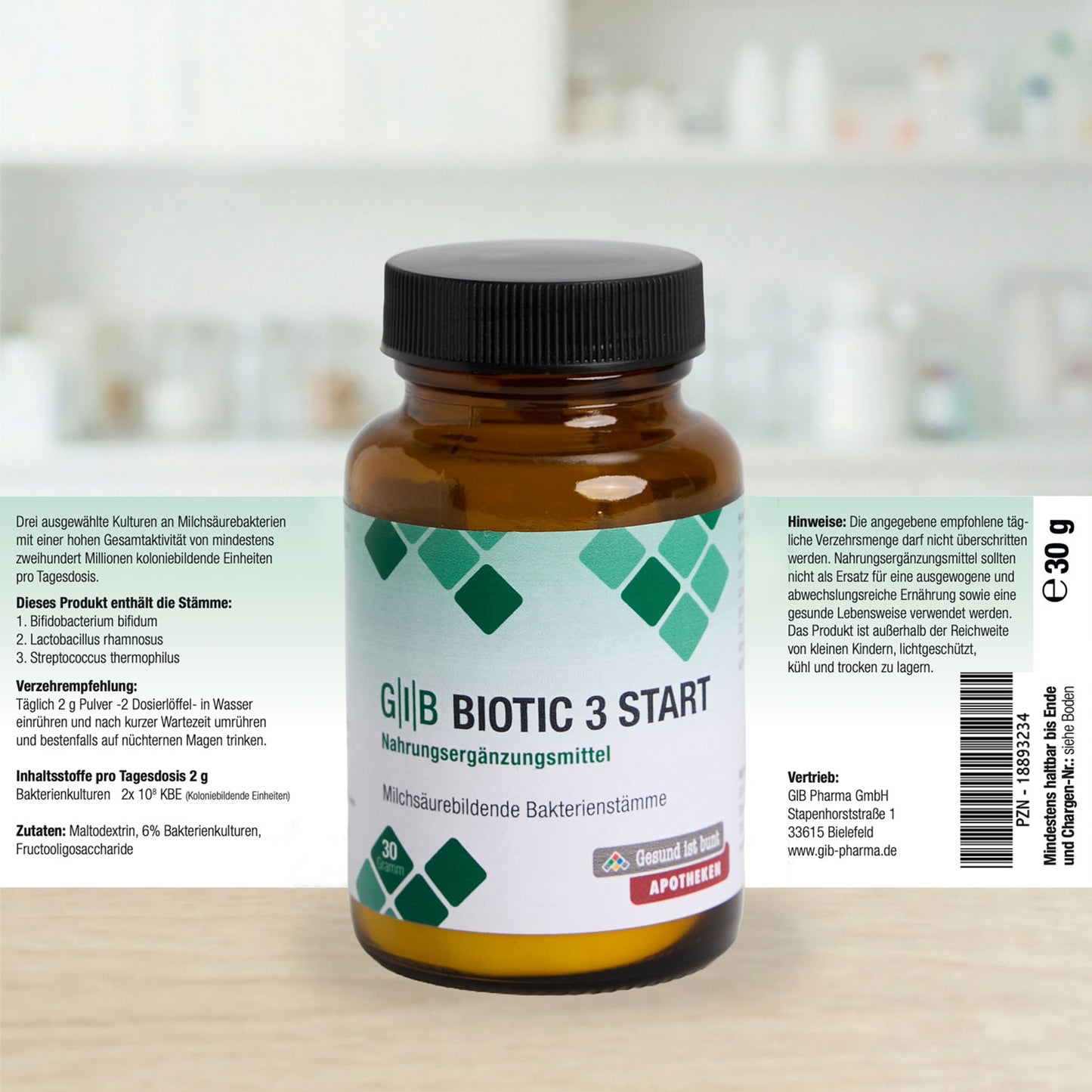 GIB Biotic 3 Start