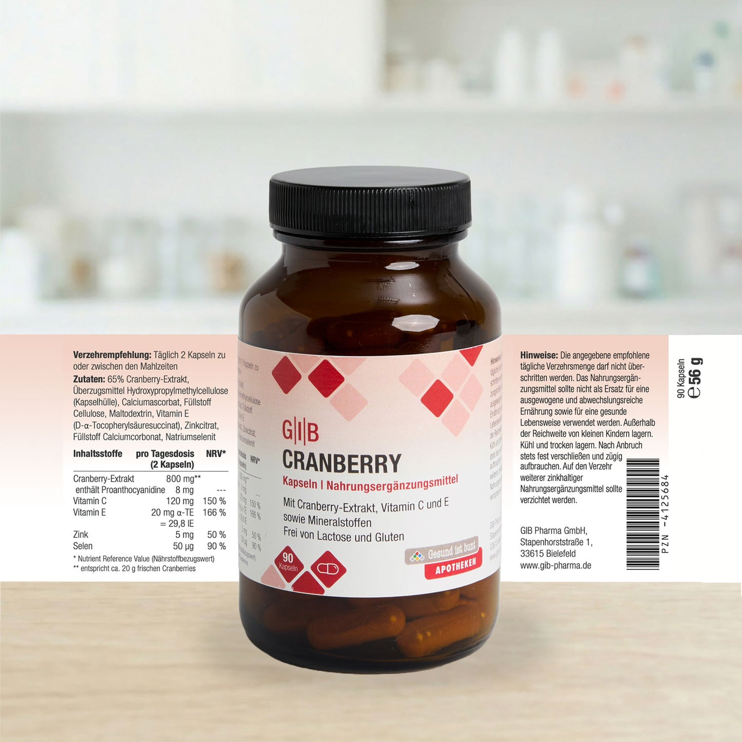 GIB Cranberry Kapseln