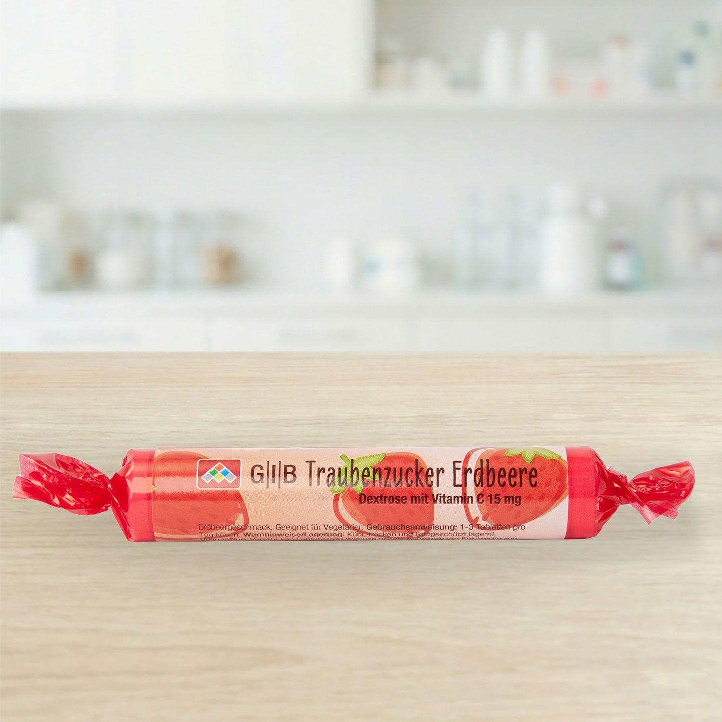 GIB Traubenzucker Erdbeer-Geschmack