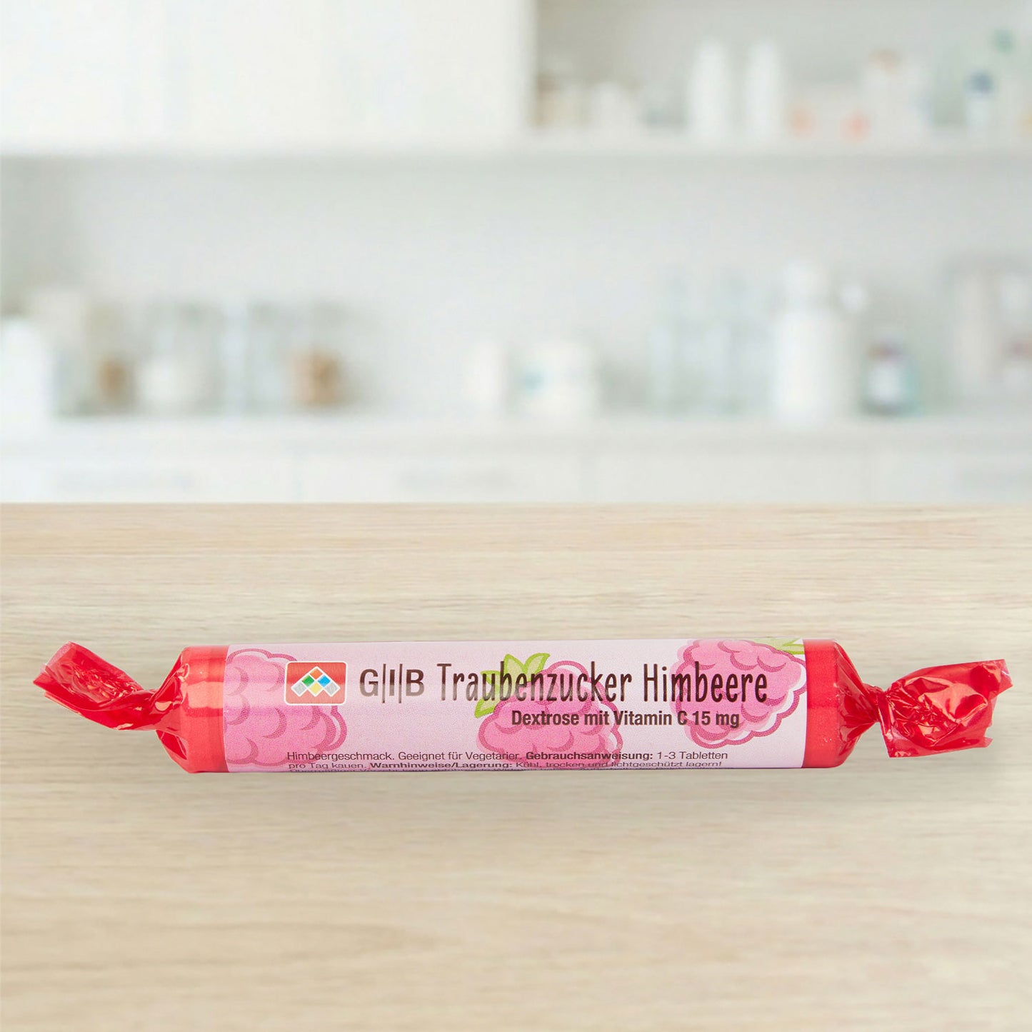 GIB Traubenzucker Himbeer-Geschmack