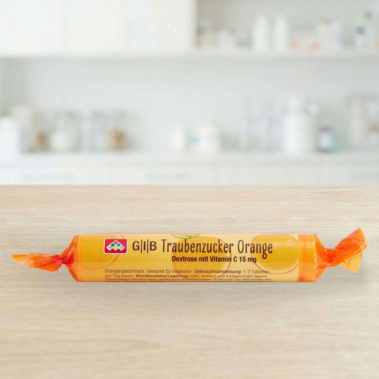 GIB Traubenzucker Orange-Geschmack