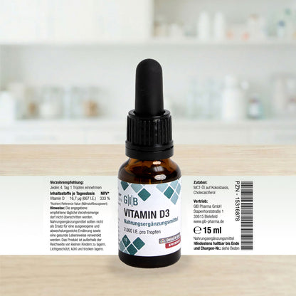 GIB Vitamin D3, 2.000 I.E. Tropfen