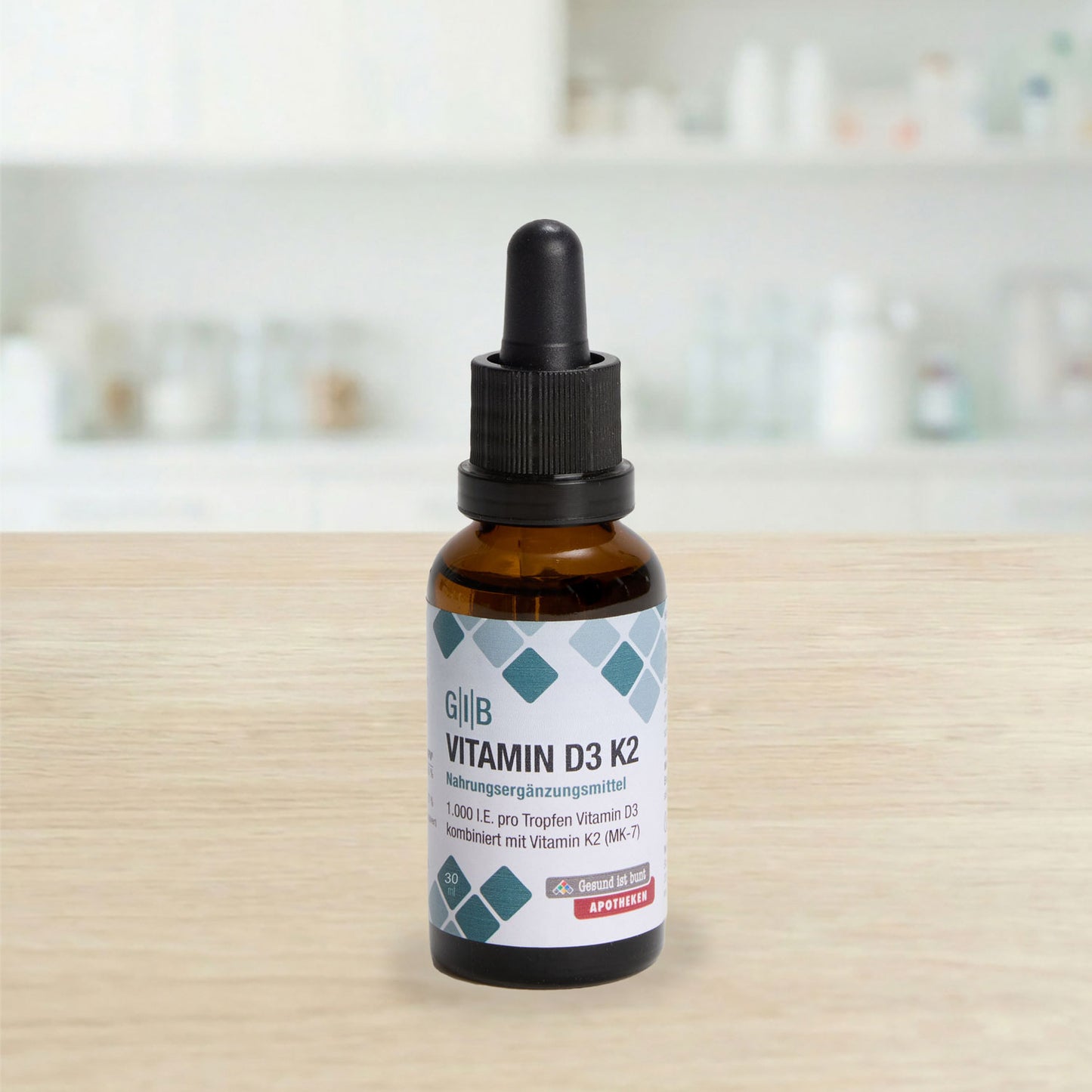 GIB Vitamin D3 K2 Tropfen